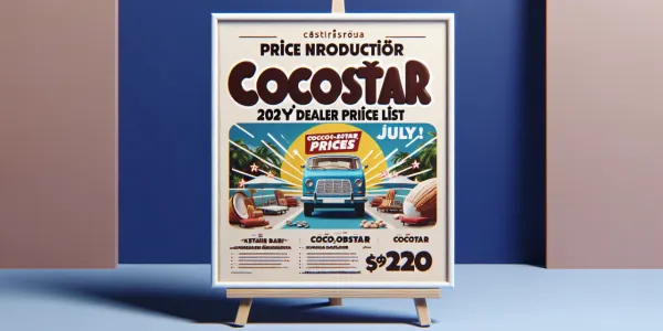 Cocostar 2025 Temmuz Bayi Fiyat Listesi