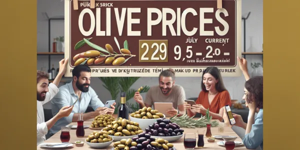 Zeytin Temmuz 2025 Fiyat Listeleri (Güncel)