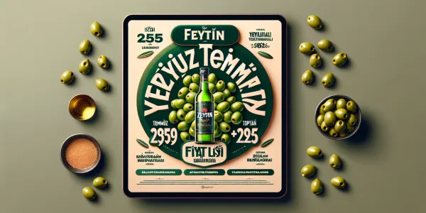 Yeşil Zeytin Temmuz 2025 Toptan Fiyat Listesi
