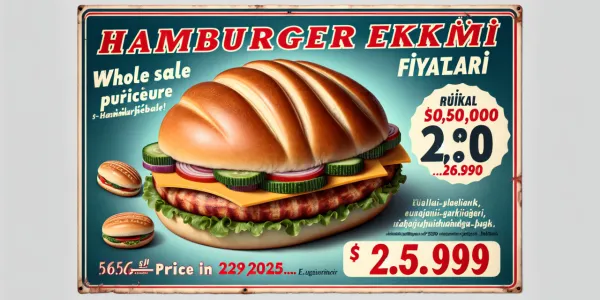 Hamburger Ekmeği 2025 Temmuz Toptan Fiyat Listesi