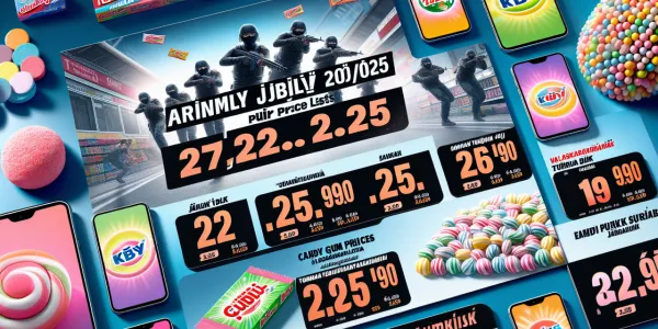 Şekerli Sakız Temmuz 2025 Fiyat Listeleri (Güncel)