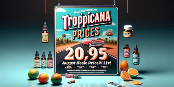 Tropicana 2025 Ağustos Bayi Fiyat Listesi