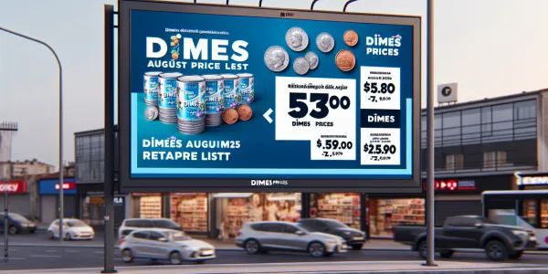Dimes Ağustos 2025 Perakende Fiyat Listesi