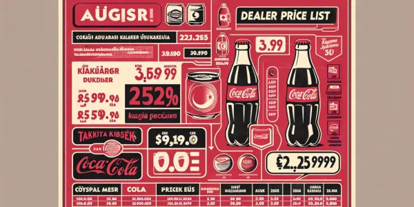 Coca Cola Ağustos 2025 Bayi Fiyat Listesi