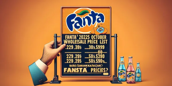 Fanta 2025 Ekim Toptan Fiyat Listesi