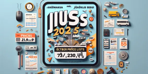 Juss 2025 Ekim Fiyat Listeleri