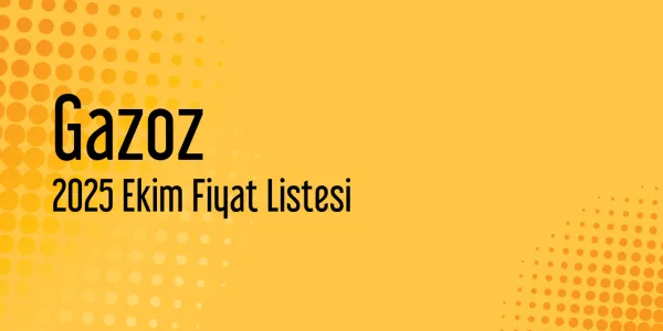 Gazoz Ekim 2025 Bayi Fiyat Listesi