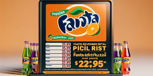 Fanta 2025 Kasım Perakende Fiyat Listesi