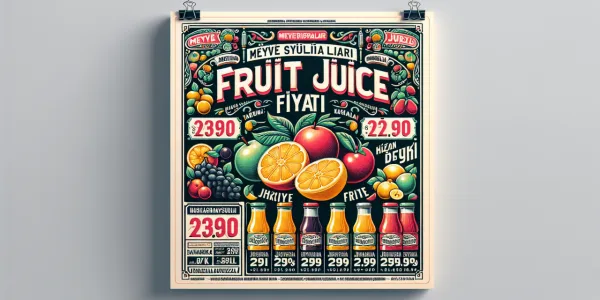 Meyve Suları Aralık 2025 Toptan Fiyat Listesi