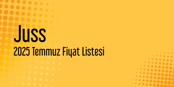 Juss Fiyat Listesi